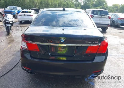 2012 BMW 750Li xDrive from USA, damaged, VIN WBAKC8C5XCC437820